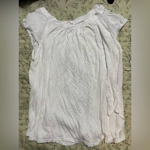 Free People White Blouse size medium